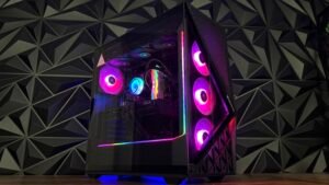 iBUYPOWER Slate 9 Mesh Gaming PC | Ryzen 5 7600X + RX 9070 XT 16GB | Keyboard & Mouse Included photo 2